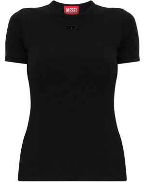 DIESEL T-Shirt 'T-Ribber-Od' - Black