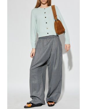 Kate Spade Wool Cardigan - Gray