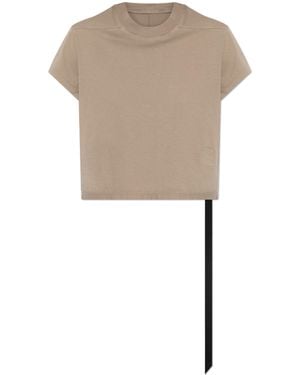Rick Owens T-Shirt "Small Level T" - Natural