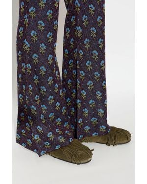Etro Leather Loafers - Blue