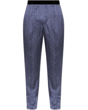 Tom Ford Silk Underwear Trousers - Blue