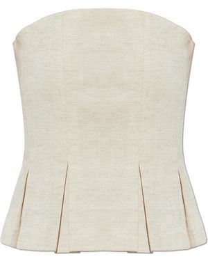 Gestuz Top "Gzriava" - White