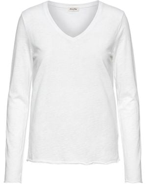 American Vintage Long-Sleeve Top - White