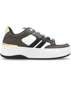 MICHAEL Michael Kors "Ryder" Platform Trainers - White