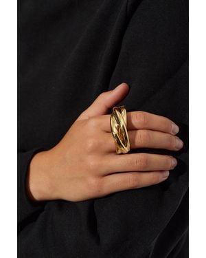 Balenciaga Double Ring - Black