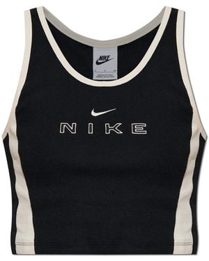 Nike Top With Z Logo - Black