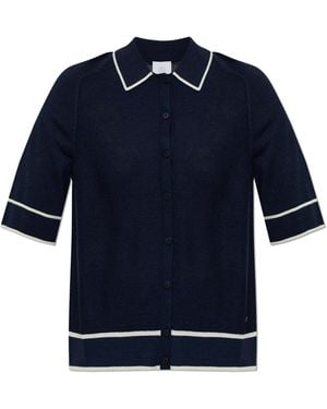 Bogner Silk Cardigan "Peaches" - Blue