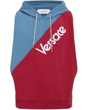 Versace Sleeveless Sweatshirt - Red
