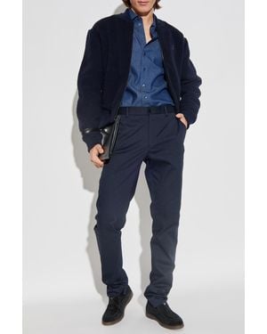 Etro Creased Pants - Blue