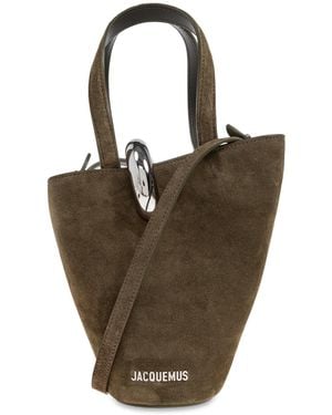 Jacquemus Shoulder Bag 'Le Petit Bambola' - Green