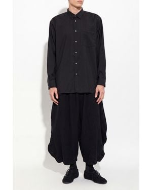Comme des Garçons Wool Shirt - Black