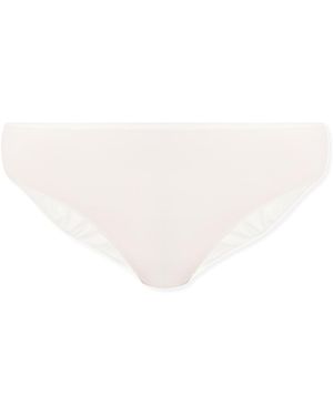 Hanro Briefs With Logo - White