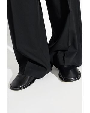 Ami Paris Leather Shoes - Black