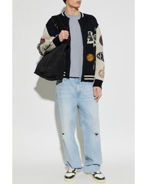 AllSaints T-Shirt "Flax" - Blue