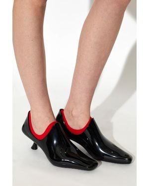 Loewe Heeled Shoes "Emily" With Socks - Black