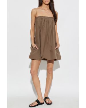 Matteau Short Off-The-Shoulder Dress - Natural
