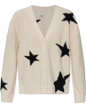 Zadig & Voltaire Cashmere Jumper 'Mirkaz' - Natural