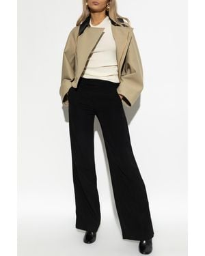 Givenchy Ribbed Top - Black