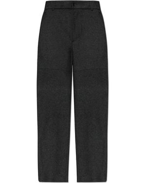 Moncler Straight-Leg Trousers - Black