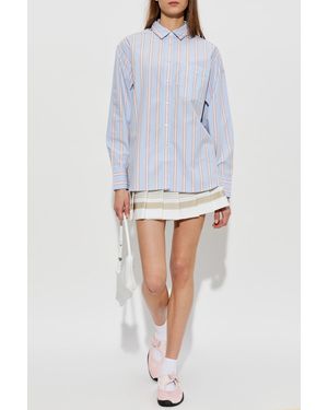 Lacoste Shirt With Striped Pattern - Gray