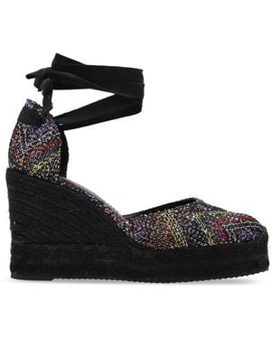 Missoni Wedge Heel Shoes - Black