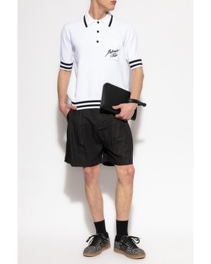 Balmain Pleated Shorts - Black