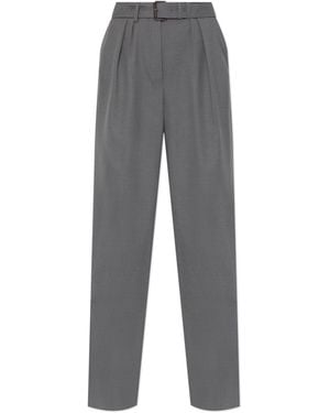 Dries Van Noten Wool Trousers - Grey