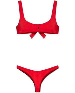 The Attico Two-Piece Swimsuit Collection 'Estate Meravigliosa' - Red
