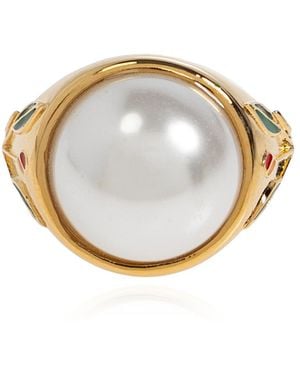 CASABLANCA Brass Ring - Metallic
