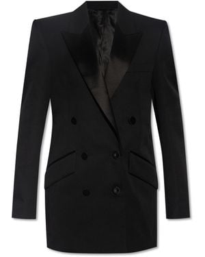 Givenchy Double-Breasted Blazer - Black