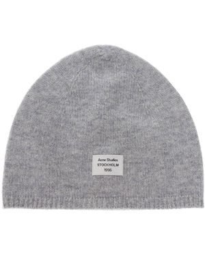 Acne Studios Cashmere Beanie - Grey