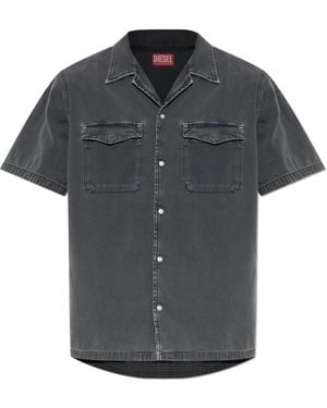 DIESEL Denim Shirt 'D-Nabil-P' - Black