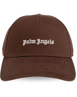 Palm Angels Baseball Cap - Brown