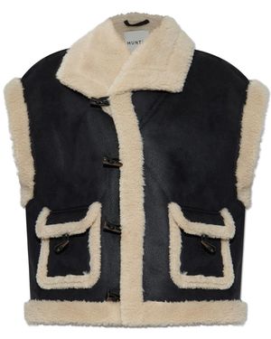 Munthe Vest 'Lurple' - Black