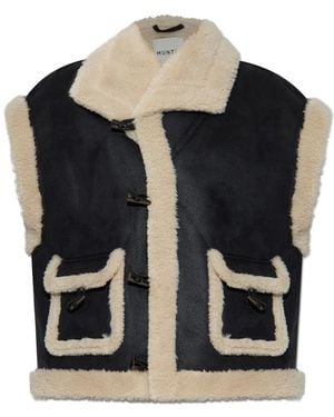 Munthe Vest 'Lurple' - Black
