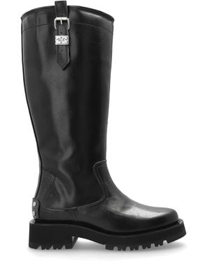 Ganni Eco Leather Boots - Black