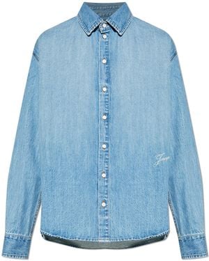 Jacquemus De-Nimes Simon Denim Shirt - Blue