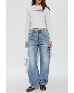 Marc Jacobs Long Sleeve T-Shirt - Blue