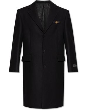 Versace Wool Coat - Black