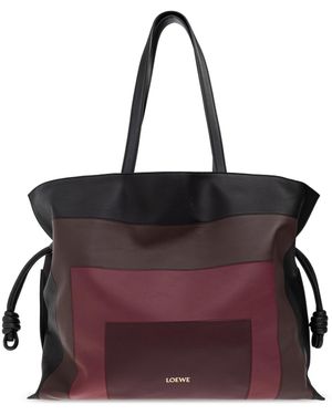 Loewe Shopper Bag "Flamenco Xl" - Red