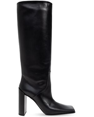 Alaïa Leather Boots - Black