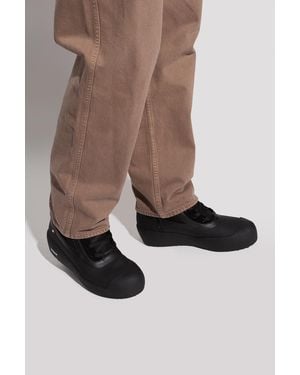 Bally Boots With Logo - Brown