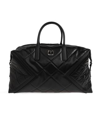 MCM Hand Luggage Bag - Black