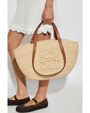 Loewe "Eclipse Medium" Bag - Natural