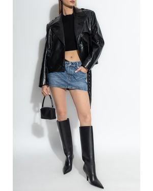 Alexander Wang Skirt With Decorative Finish - Blue