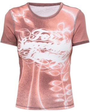 DIESEL Top 'T-Ele-Long-Aa4' - Pink