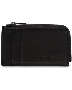 discord Yohji Yamamoto Leather Wallet - Black