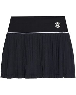 Amiri Logo Skort - Black