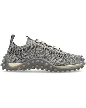 Ami Paris Logo Sneakers - Grey