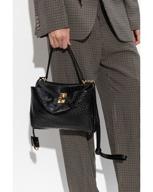 Balenciaga 'Rodeo Small' Shoulder Bag - Black